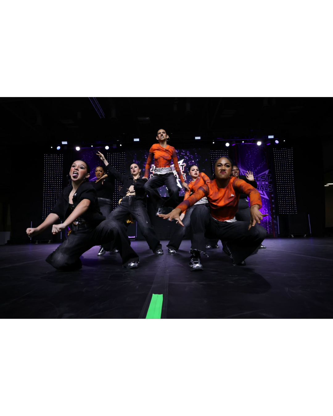 Portal Dance Lab MonStarz competing at nationals